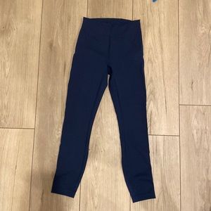 Lululemon Instill leggings, navy blue, size 4, never worn